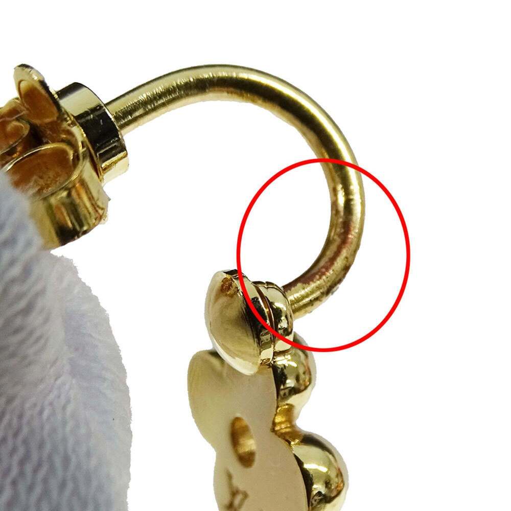 LOUIS VUITTON Gold Earrings - Picture 7 of 11